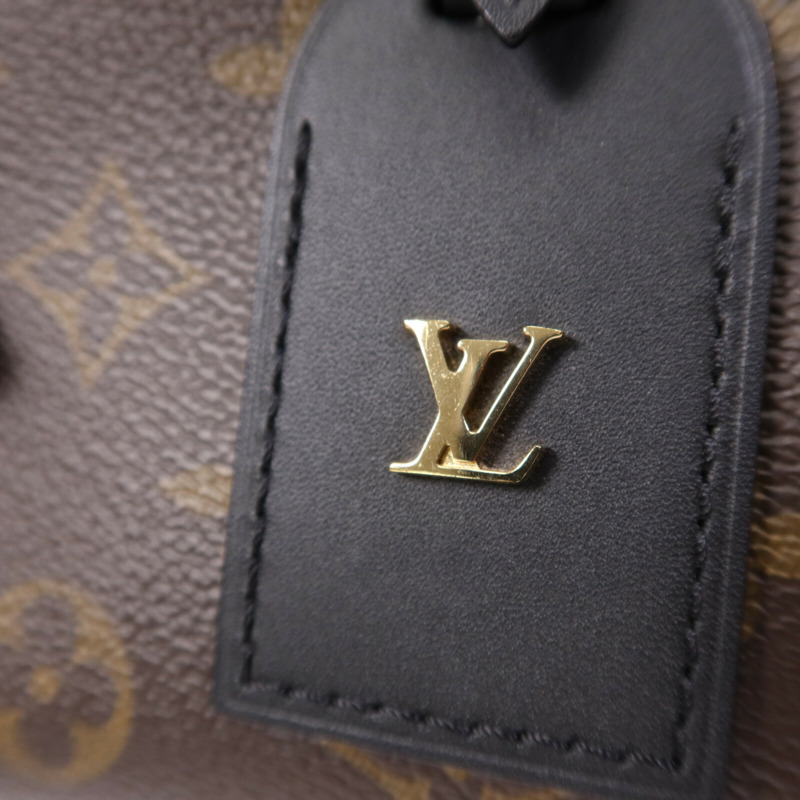 LOUIS VUITTON Monogram Petite Malle Souple金扣手挽肩背兩用袋-7