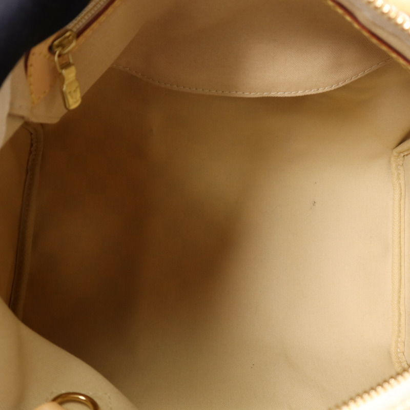 LOUIS VUITTON Damier Azur Speedy 30金扣手挽袋-4