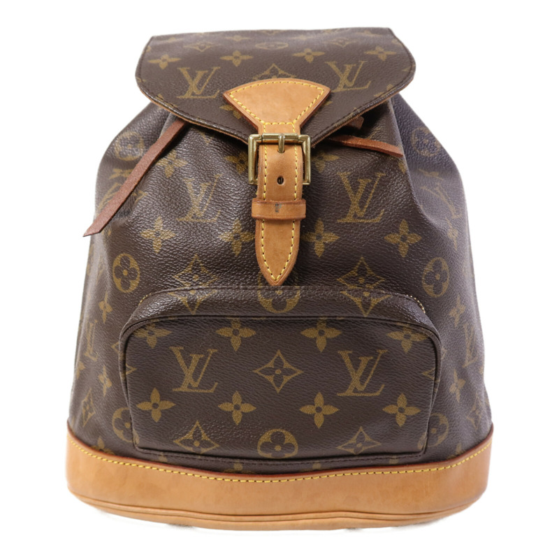 LOUIS VUITTON Monogram Montsouris MM Backpack金扣背包-0