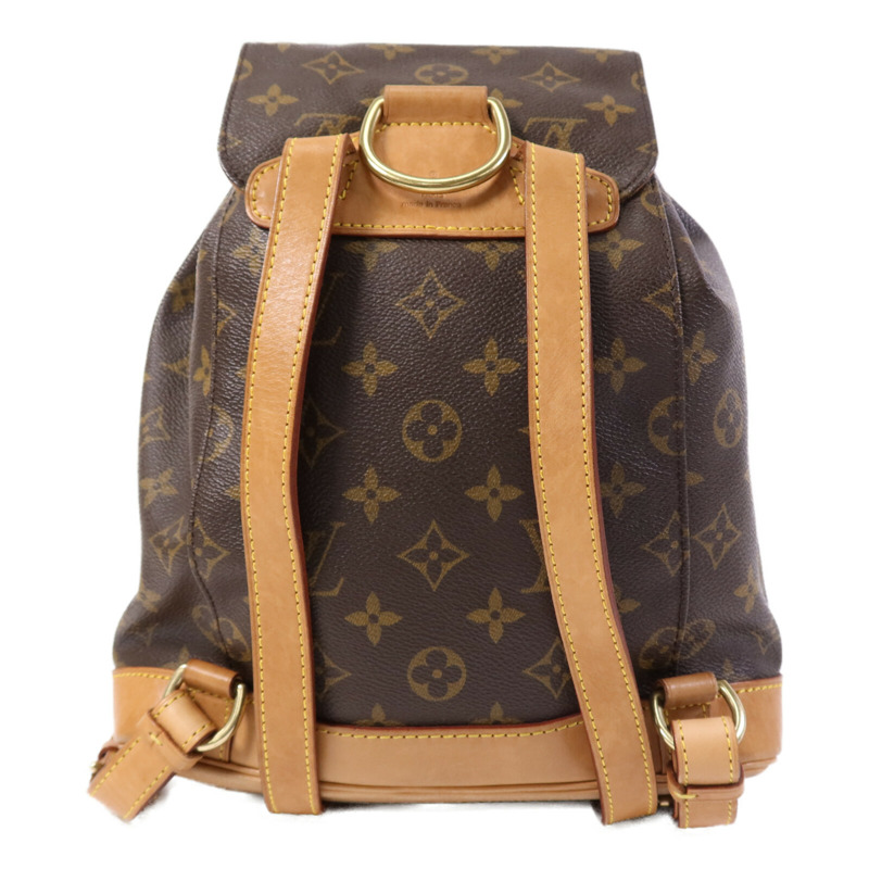 LOUIS VUITTON Monogram Montsouris MM Backpack金扣背包-1