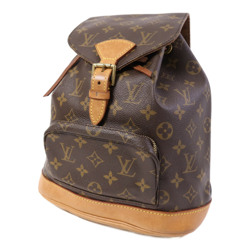 LOUIS VUITTON Monogram Montsouris MM Backpack金扣背包-2