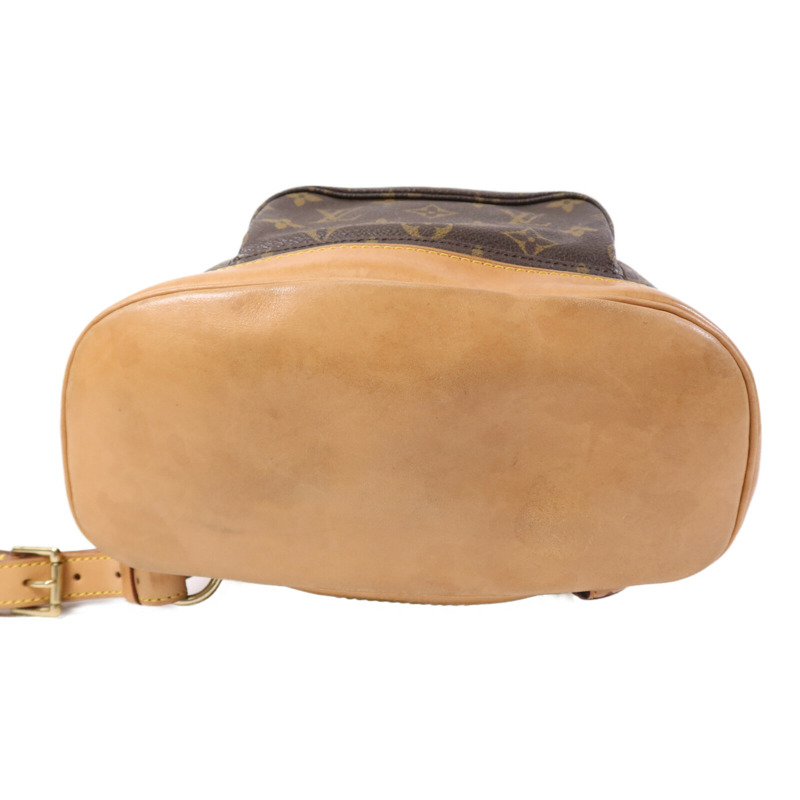 LOUIS VUITTON Monogram Montsouris MM Backpack金扣背包-3