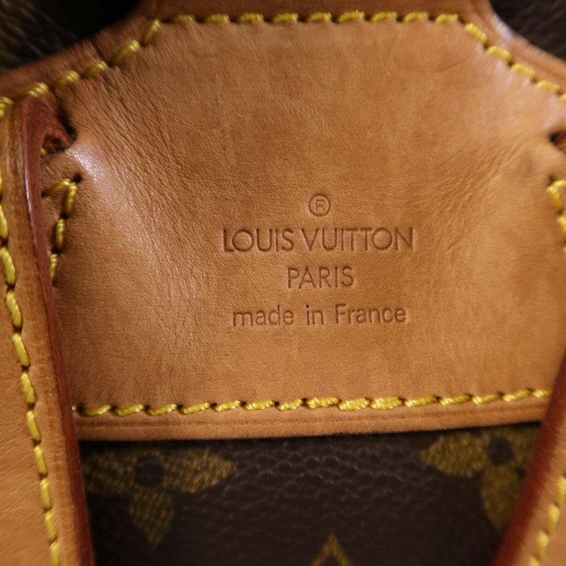 LOUIS VUITTON Monogram Montsouris MM Backpack金扣背包-5
