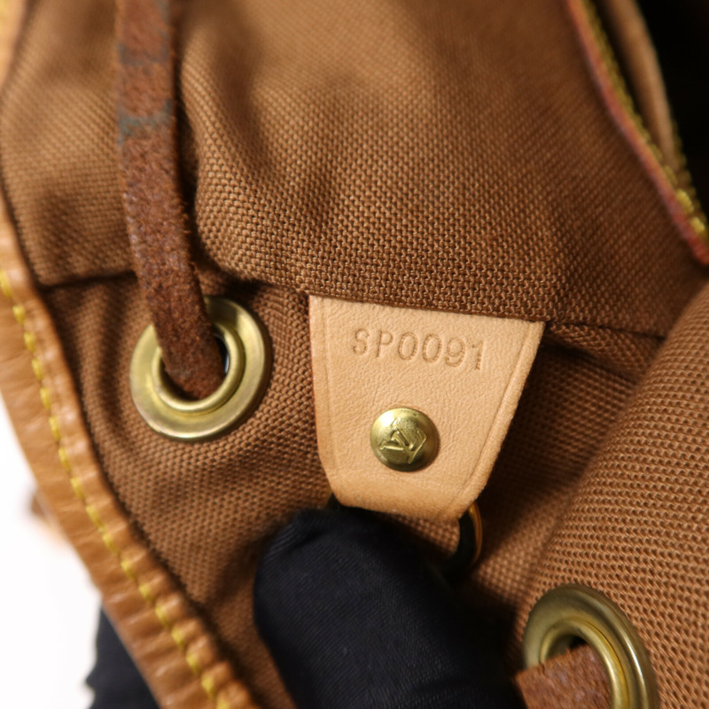 LOUIS VUITTON Monogram Montsouris MM Backpack金扣背包-7