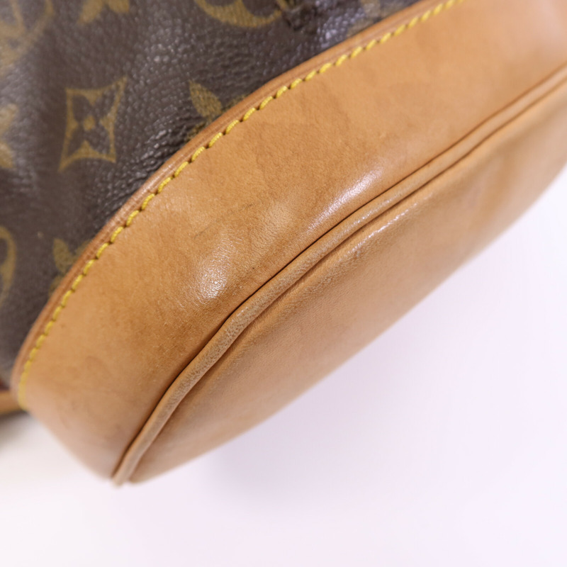 LOUIS VUITTON Monogram Montsouris MM Backpack金扣背包-11