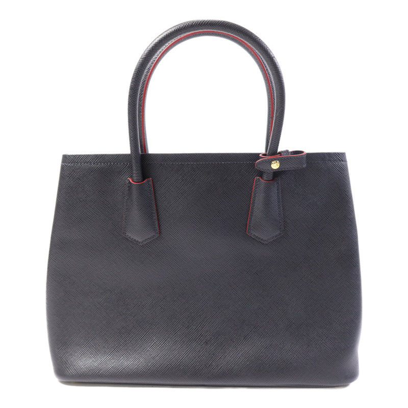 PRADA 牛皮皮革2 Way Shoulder Bag金扣手挽肩背兩用袋-1