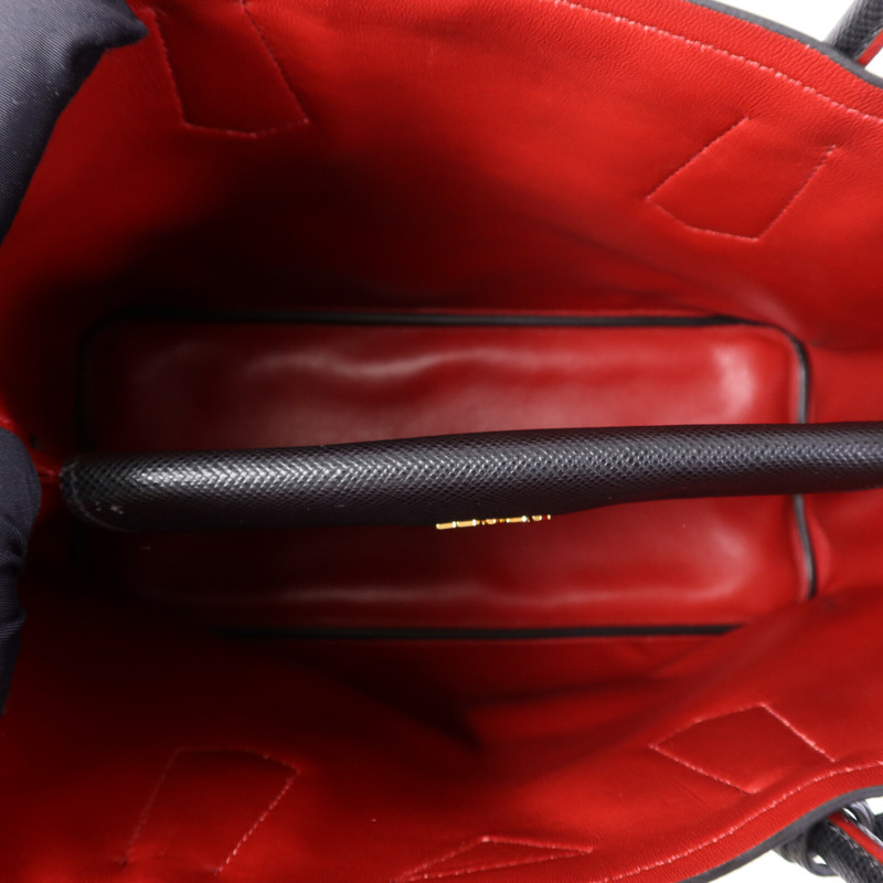 PRADA 牛皮皮革2 Way Shoulder Bag金扣手挽肩背兩用袋-4