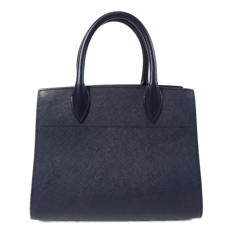 PRADA 牛皮皮革2 Way Shoulder Bag金扣手挽肩背兩用袋-2