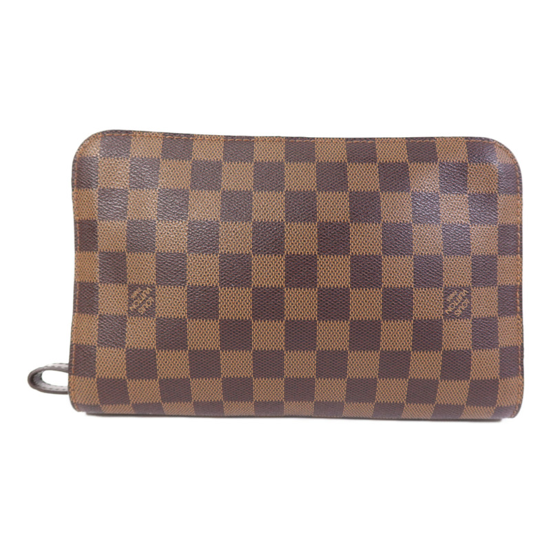 LOUIS VUITTON Damier Saint Louis Clutch Bag金扣手拿包-1