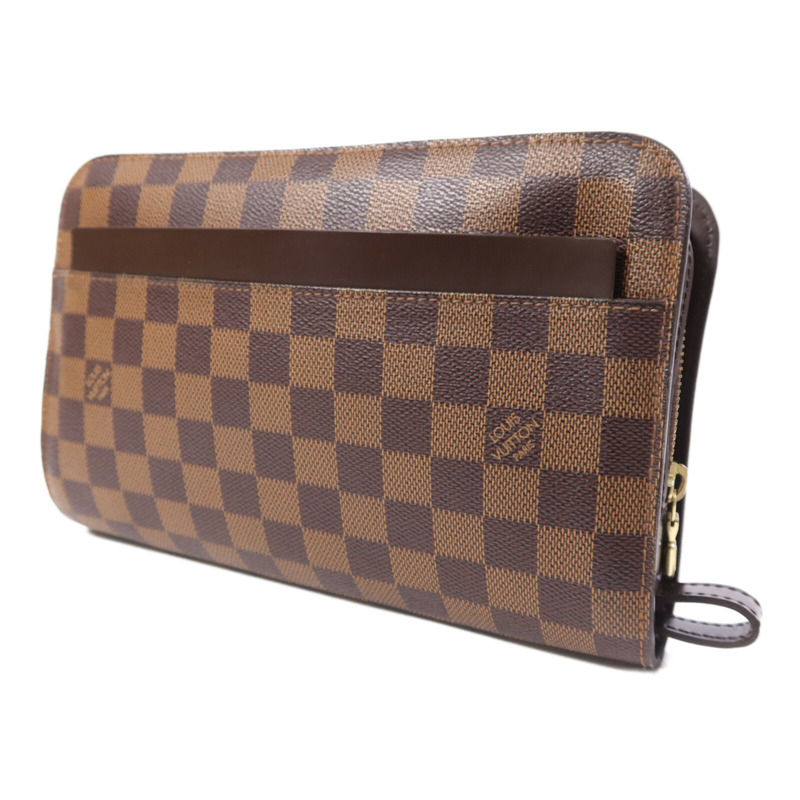 LOUIS VUITTON Damier Saint Louis Clutch Bag金扣手拿包-2