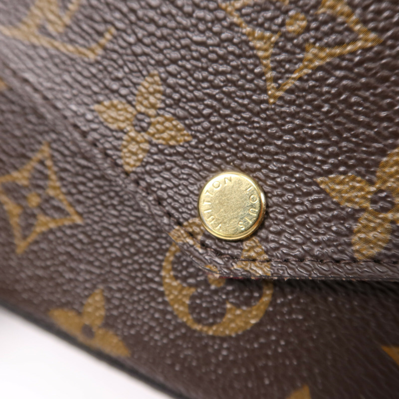 LOUIS VUITTON Monogram Pochette Felicie金扣鏈帶肩背袋-13