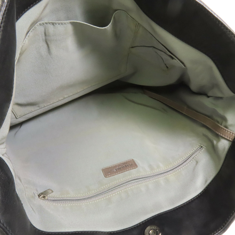 CHANEL 羊皮皮革Chain shoulder Bag銀扣鏈帶肩背袋-4