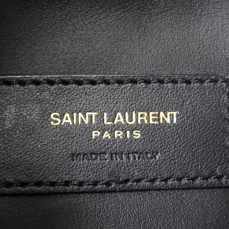 SAINT LAURENT 牛皮皮革LE5A7金扣肩背袋-5