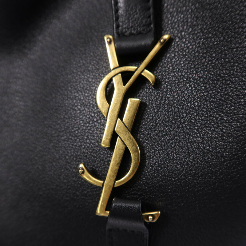 SAINT LAURENT 牛皮皮革LE5A7金扣肩背袋-6