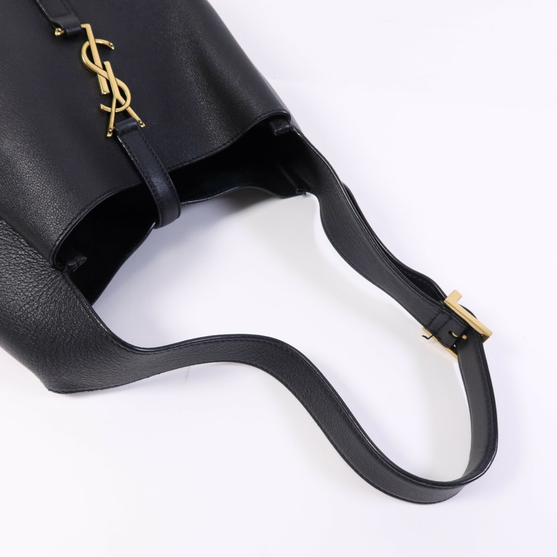 SAINT LAURENT 牛皮皮革LE5A7金扣肩背袋-8