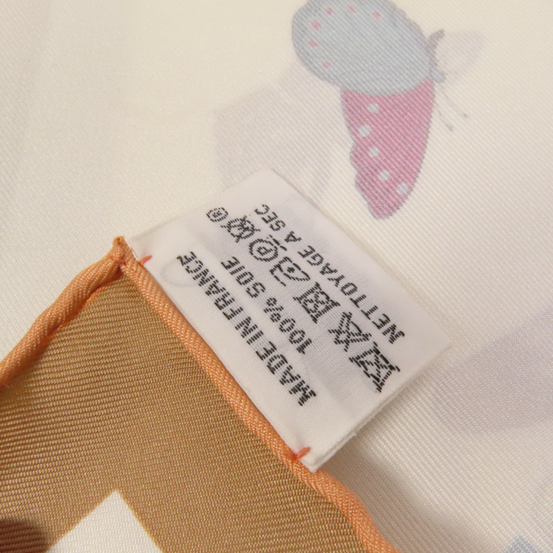 HERMES 絲質90x90絲巾-9
