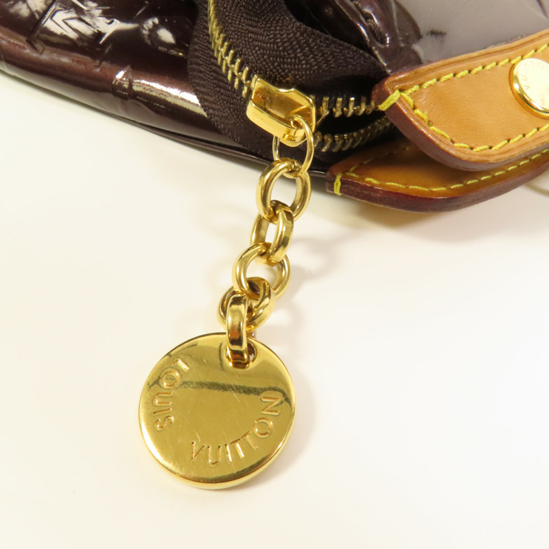 LOUIS VUITTON Monogram Vernis Brea GM金扣手挽肩背兩用袋-6