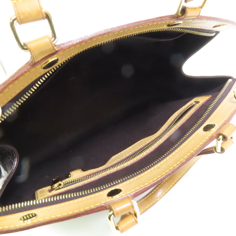 LOUIS VUITTON Monogram Vernis Brea GM金扣手挽肩背兩用袋-8