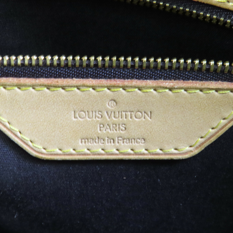 LOUIS VUITTON Monogram Vernis Brea GM金扣手挽肩背兩用袋-9