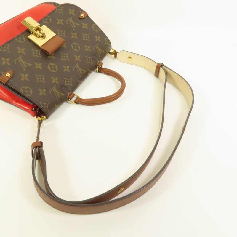 LOUIS VUITTON Monogram Vanguard金扣手挽肩背兩用袋-4