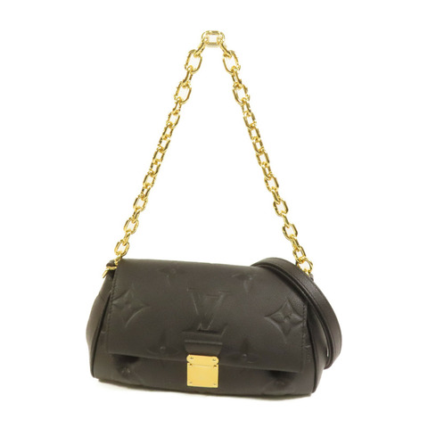 LOUIS VUITTON Monogram Empreinte Favorite金扣手挽肩背兩用袋