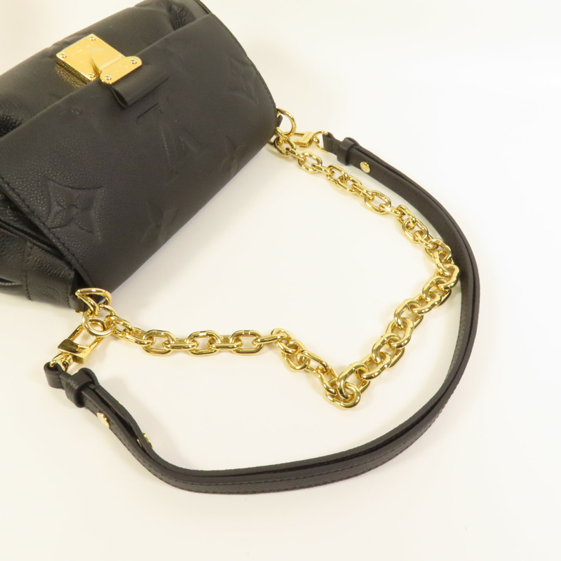 LOUIS VUITTON Monogram Empreinte Favorite金扣手挽肩背兩用袋-4