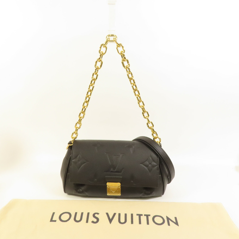 LOUIS VUITTON Monogram Empreinte Favorite金扣手挽肩背兩用袋-9