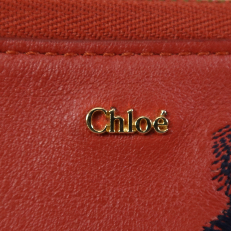 Chloe 牛皮皮革Card Case金扣卡片套-5