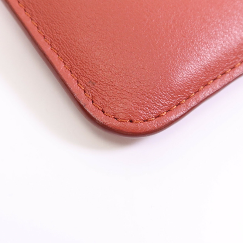 Chloe 牛皮皮革Card Case金扣卡片套-10