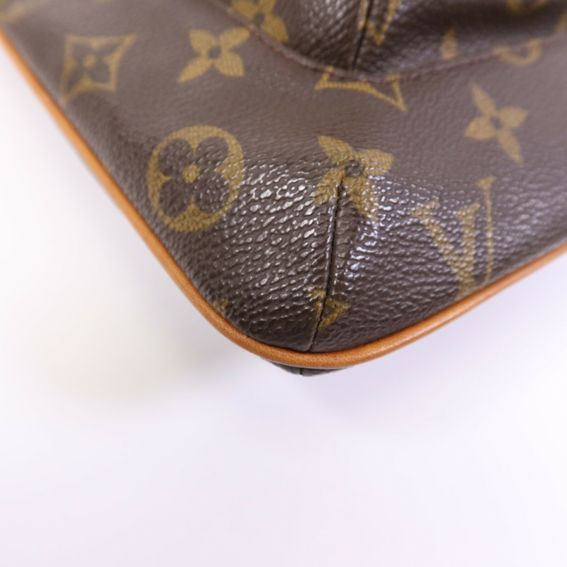 LOUIS VUITTON Monogram Particion金扣手拿包-9