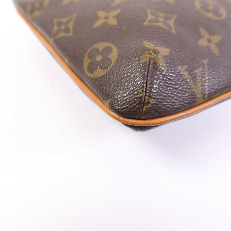 LOUIS VUITTON Monogram Particion金扣手拿包-11
