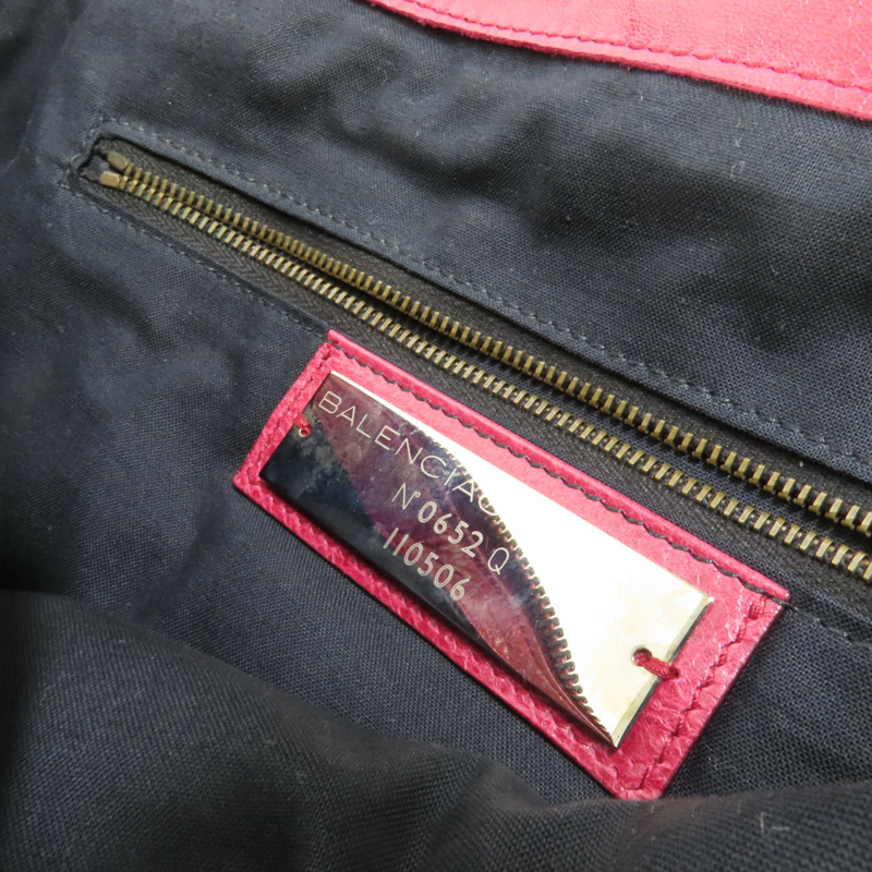 BALENCIAGA 牛皮皮革Weekender手挽袋-7