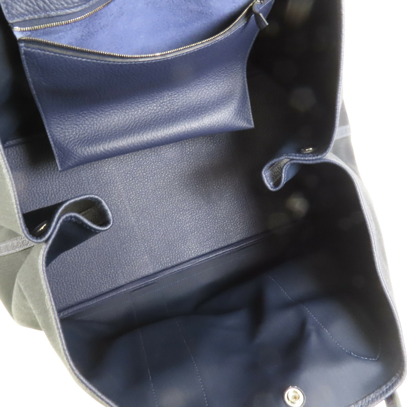 HERMES 帆布Garden Party TGM手挽袋Noir-6