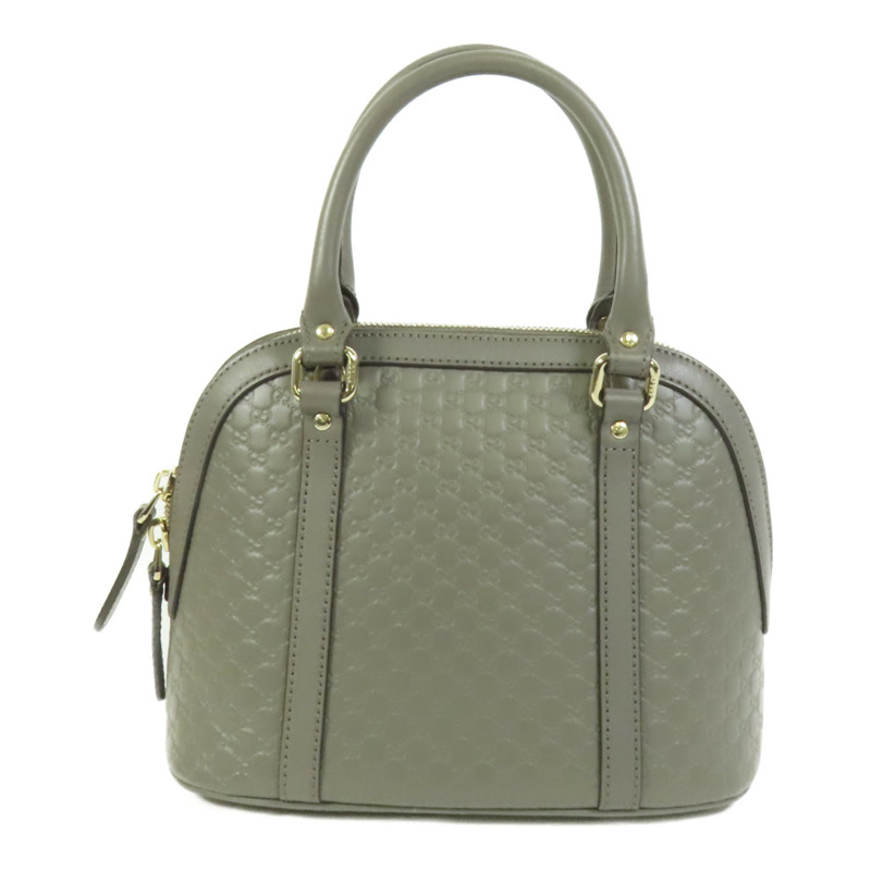 GUCCI 牛皮皮革Microguccissima金扣手挽肩背兩用袋-1