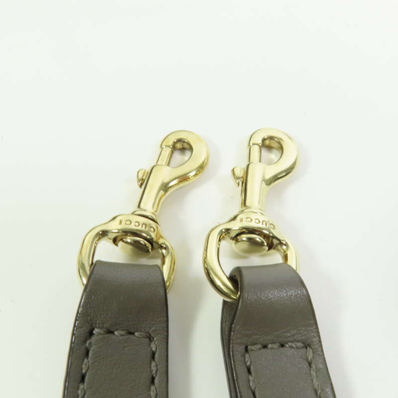 GUCCI 牛皮皮革Microguccissima金扣手挽肩背兩用袋-5