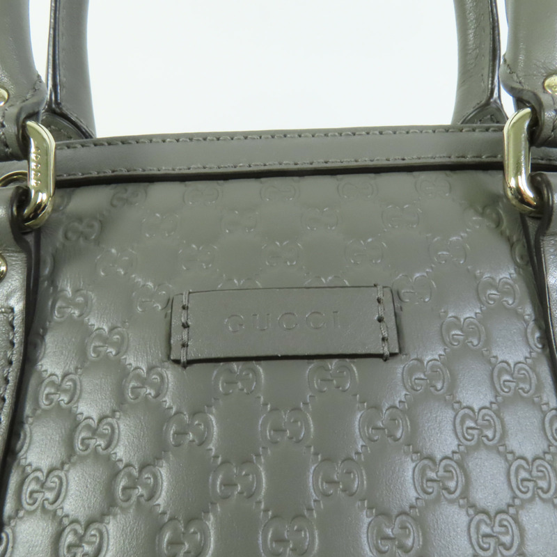 GUCCI 牛皮皮革Microguccissima金扣手挽肩背兩用袋-6