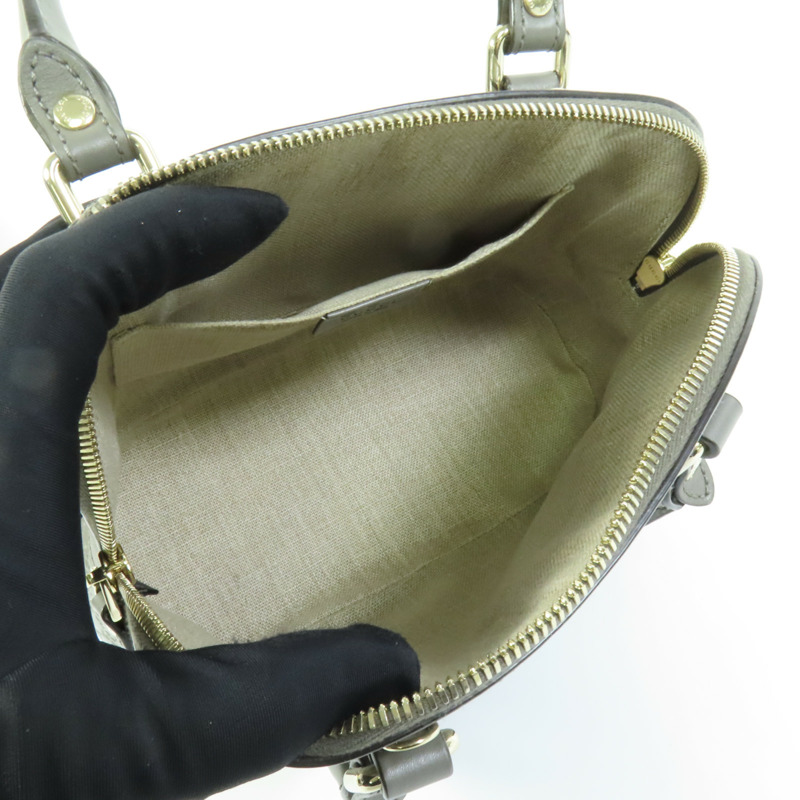 GUCCI 牛皮皮革Microguccissima金扣手挽肩背兩用袋-7