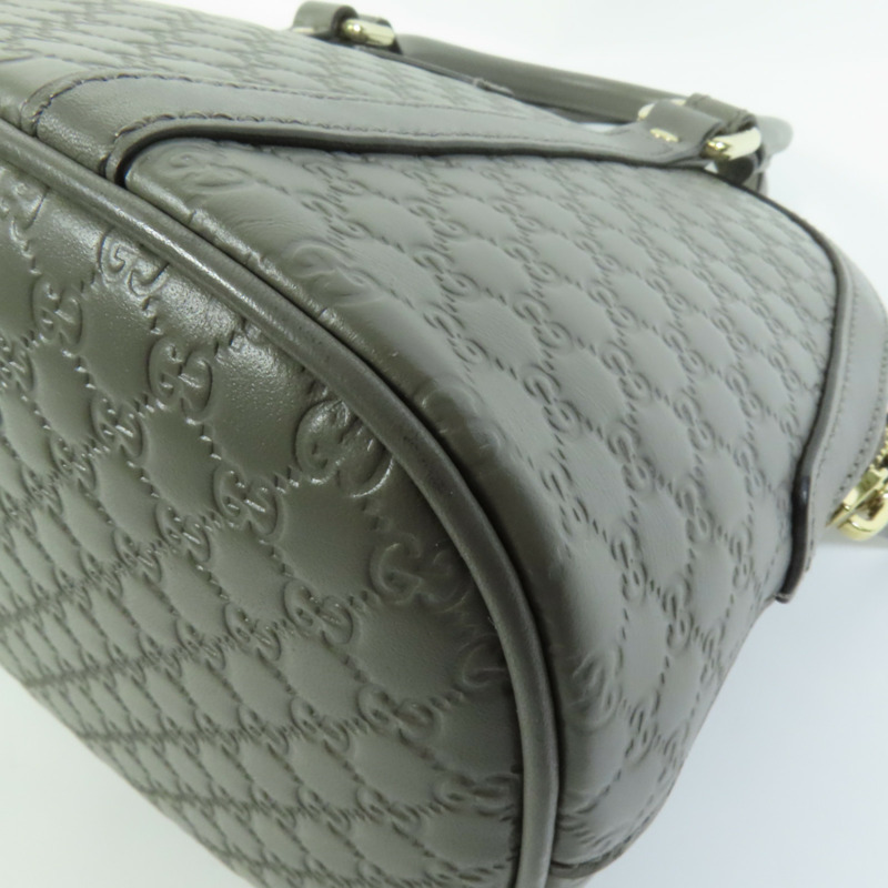 GUCCI 牛皮皮革Microguccissima金扣手挽肩背兩用袋-14