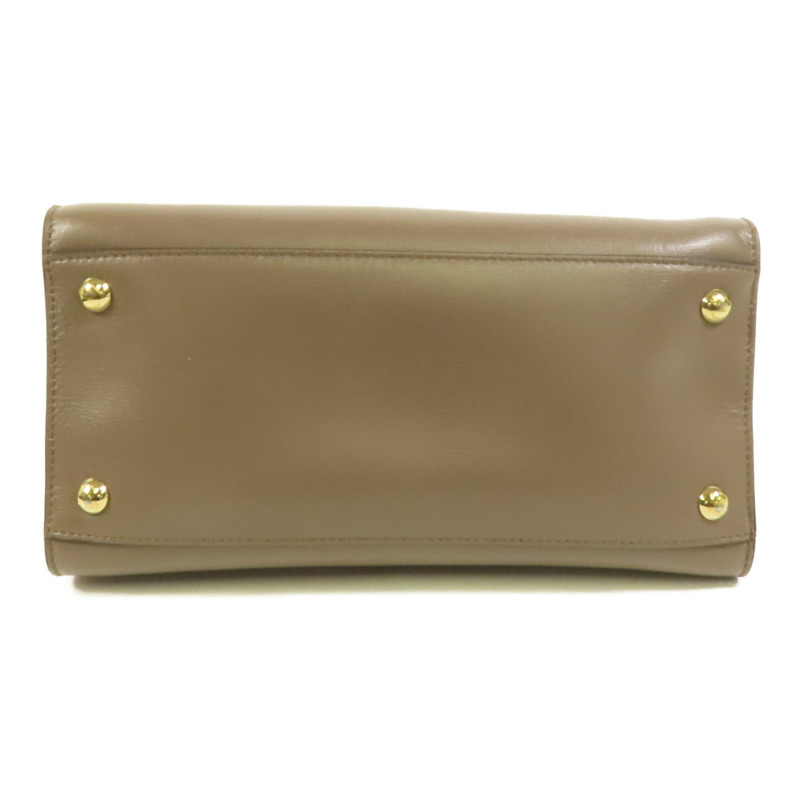 Salvatore Ferragamo 牛皮皮革Vara Bow Top Handle金扣手挽肩背兩用袋-3