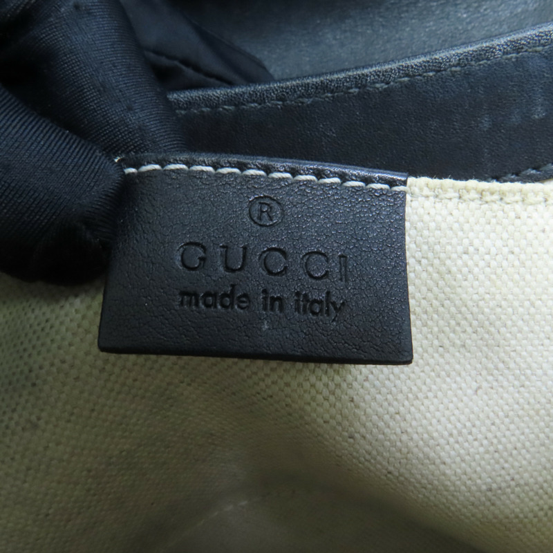 GUCCI 牛皮皮革Emily金扣鏈帶肩背袋-7