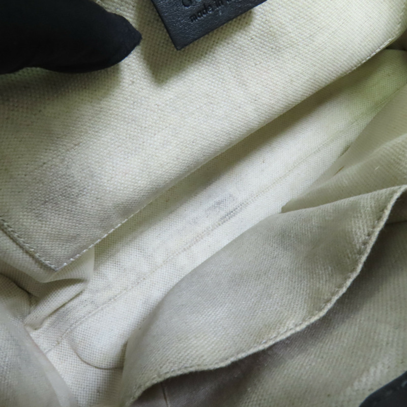 GUCCI 牛皮皮革Emily金扣鏈帶肩背袋-15