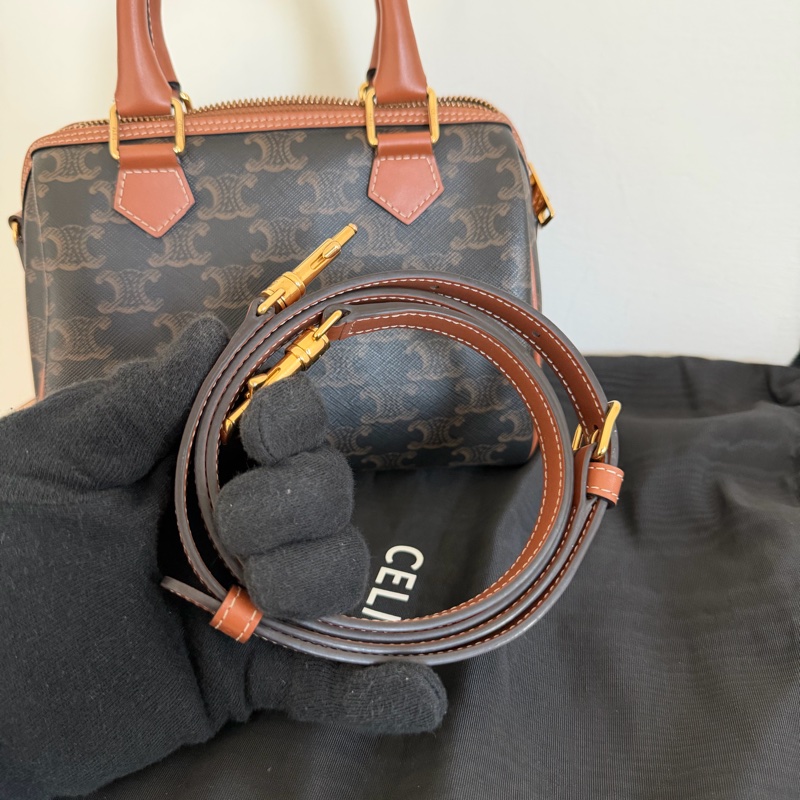 #極新#新款 Celine波士頓包 新款-18