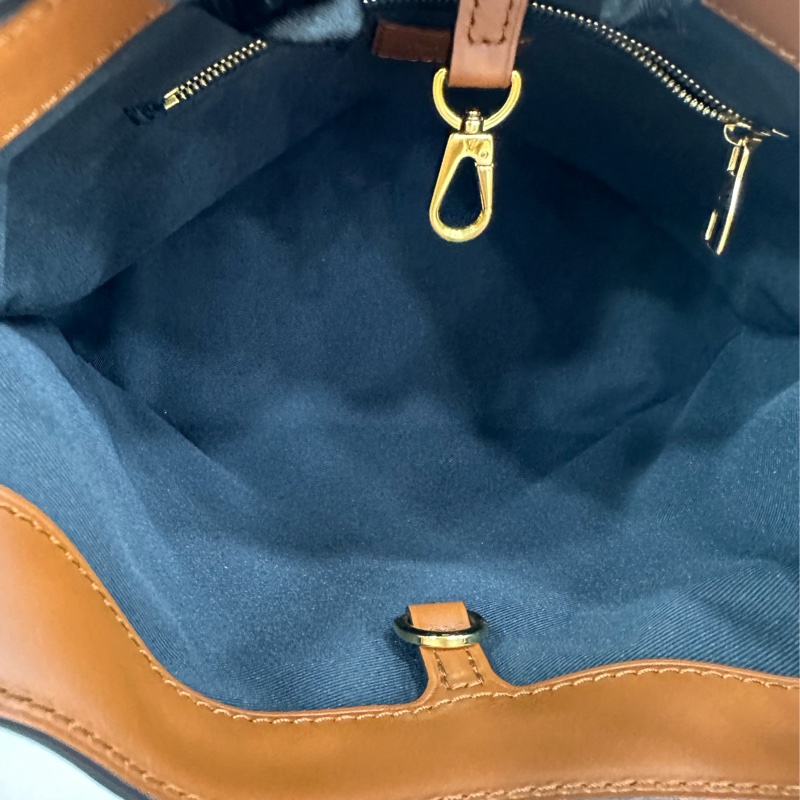 Louis Vuitton達芙妮hobo 老花拼色款 晶片 99新 尺寸24*27*11cm-8