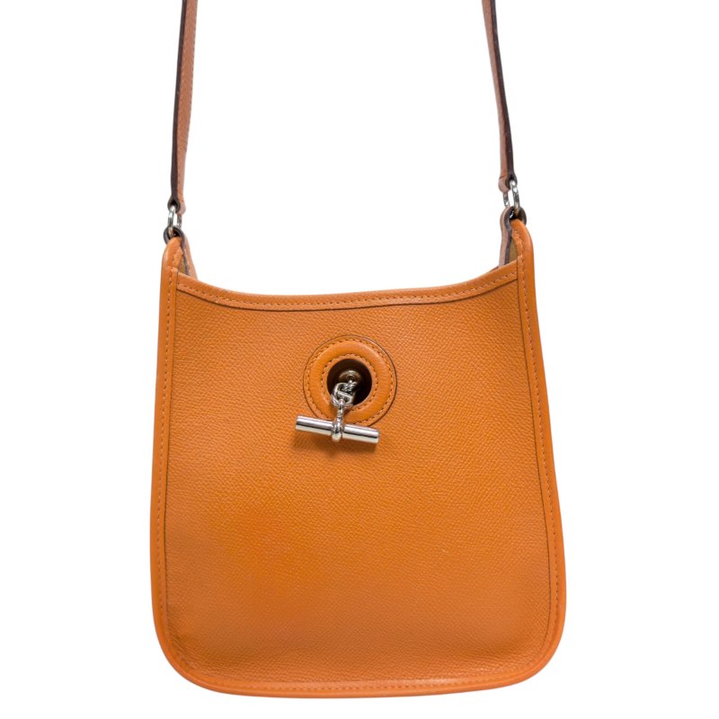 HERMES 中古 Vespa 斜揹袋 框H刻-1