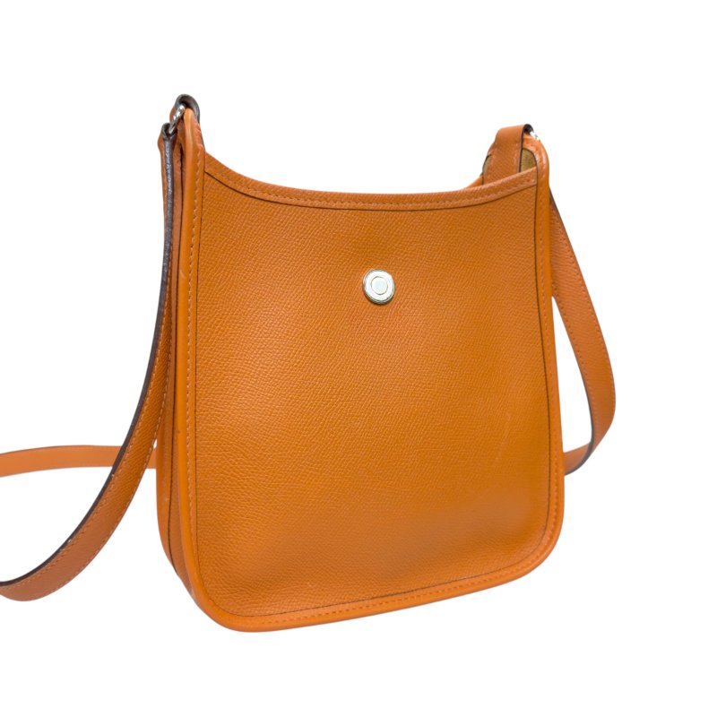 HERMES 中古 Vespa 斜揹袋 框H刻-8