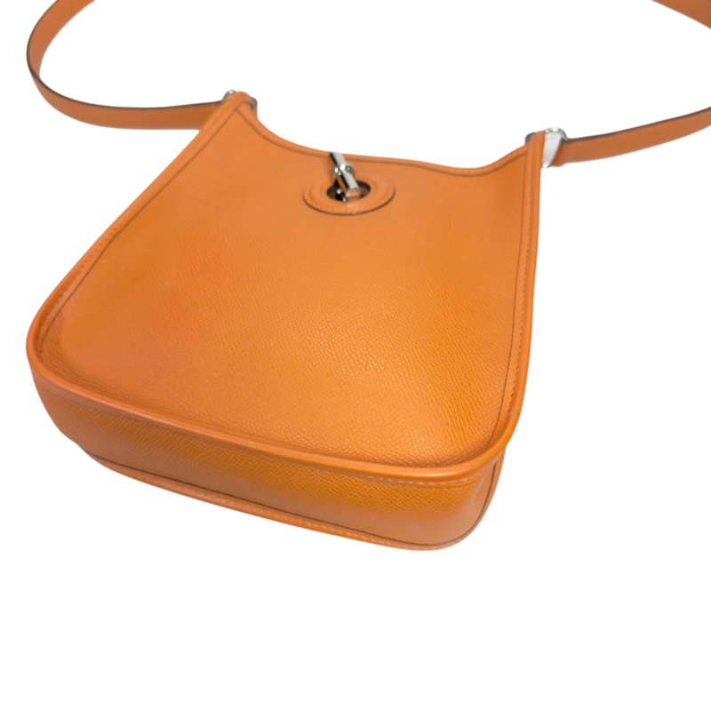 HERMES 中古 Vespa 斜揹袋 框H刻-10