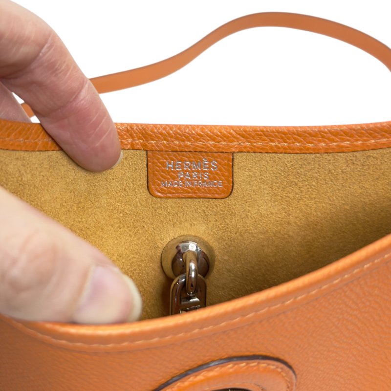 HERMES 中古 Vespa 斜揹袋 框H刻-18