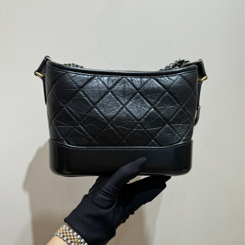 【99❤️全套】Chanel流浪小號 黑金 單肩包 斜挎包-2