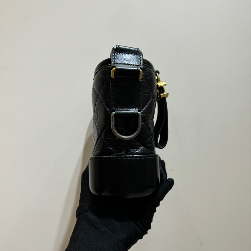 【99❤️全套】Chanel流浪小號 黑金 單肩包 斜挎包-4