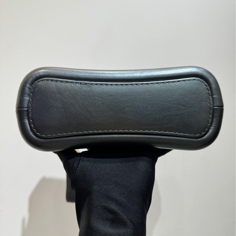 【98🆕】chanel  流浪小號 深灰色帶珠光 V紋單肩斜挎包-5